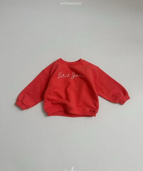【atomeme】Petit Jour Sweatshirt