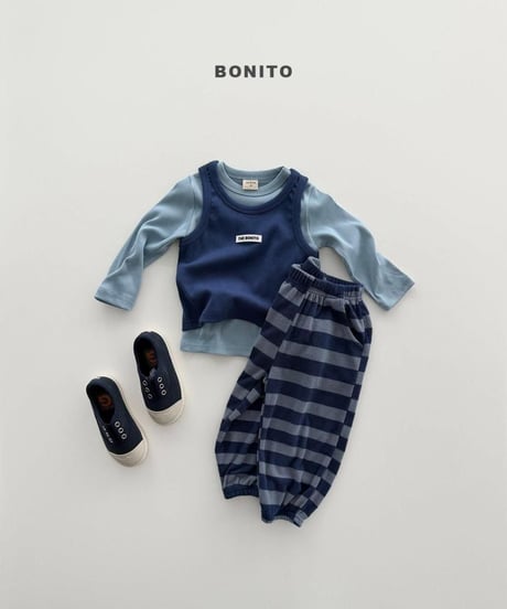 【bonito】Ribbed Layered Tank Top