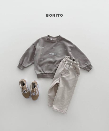 【bonito】Fog Pig Sweatshirt