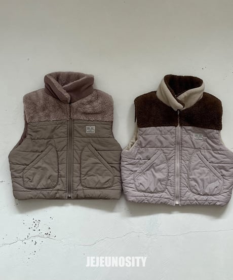 【jejeunosity】reversible  vest