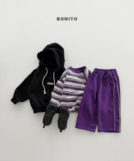 【bonito】Track ST Ribbed Tee