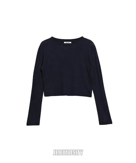 【jejeunosity】Soft Crop T