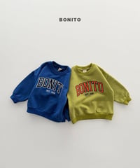 【bonito】Bonito Patch Embroidery Sweatshirt