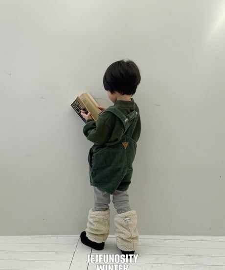【jejeunosity】25W golden belly flower overalls