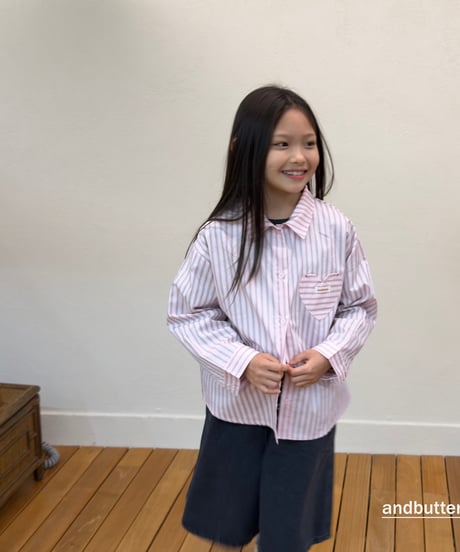 【andbutter】Macaron Heart Shirt