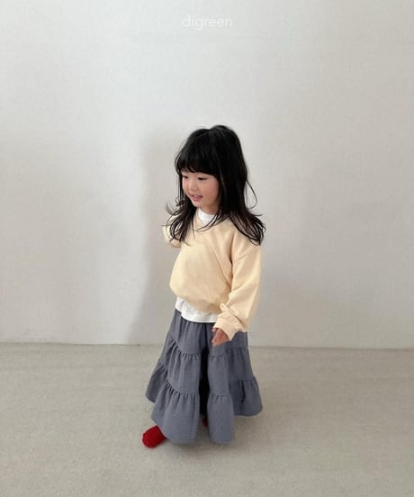 【digreen】Check Cancan Skirt