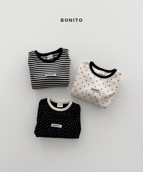 【bonito】Series Ribbed Tee