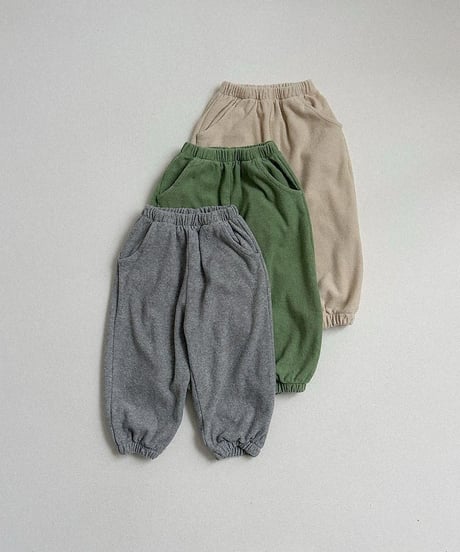【digreen】Sand Terry Jogger Pants