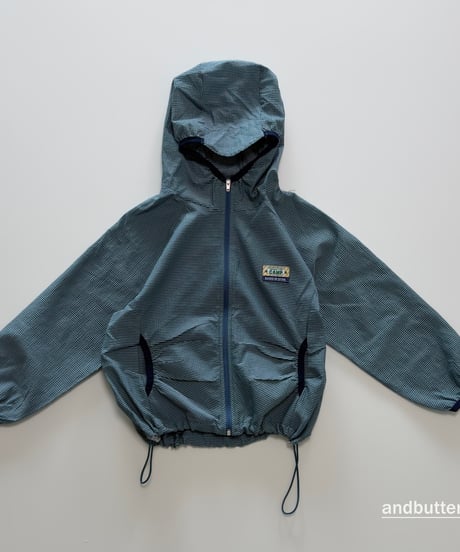 【andbutter】Stripe Windbreaker