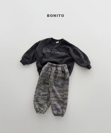【bonito】The Bonito Lettering Sweatshirt (Adult)