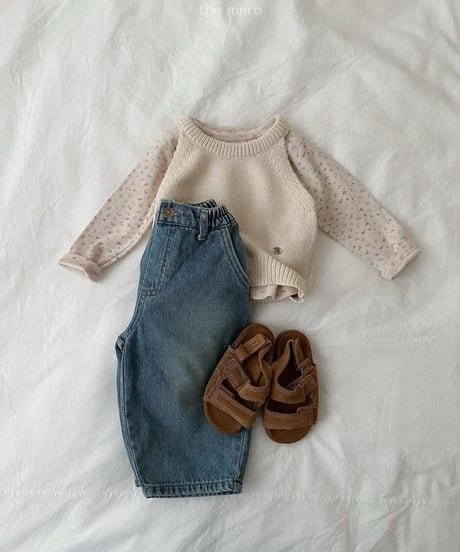 【minirobe】Halter Neck Knit