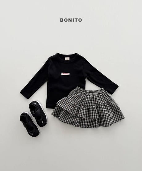 【bonito】Check Cancan Skirt