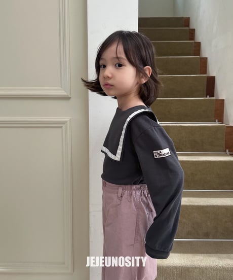 【jejeunosity】school pique shirt