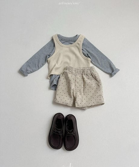 【atomeme】Dot Corduroy Pants