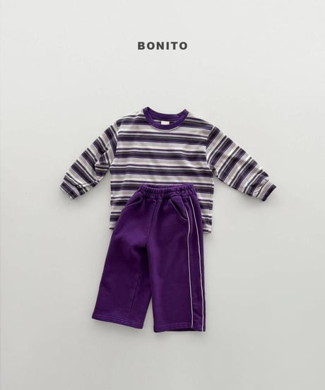 【bonito】Track ST Ribbed Tee