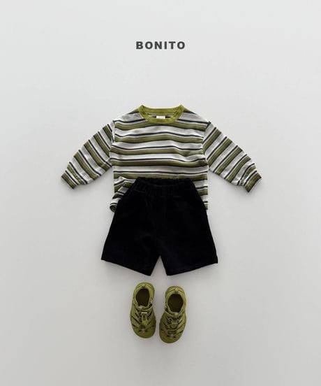 【bonito】Track ST Ribbed Tee