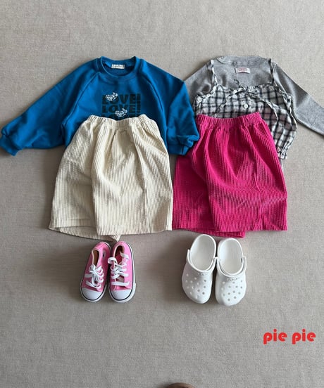 【pie】corduroy bermuda pants