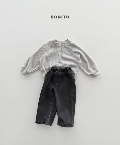 【bonito】Henry Neck Sweatshirt