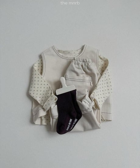 【minirobe】Non-Fade Vest