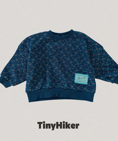 【tiny hiker】Madeleine Waffle Sweatshirt