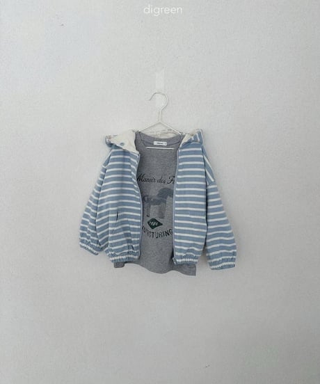 【digreen】Candy Hooded Zip-Up