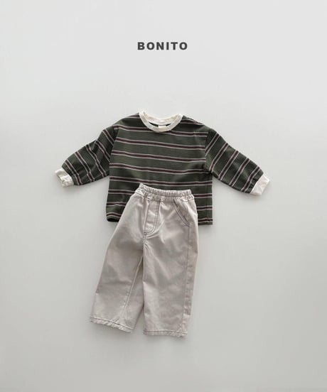 【bonito】Haru ST Ribbed Tee