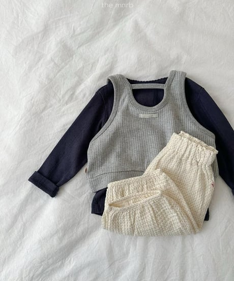 【minirobe】Tongtong 4/5-Length Jogger