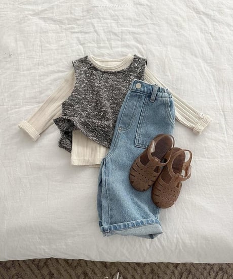 【atomeme】Knit Wool Vest