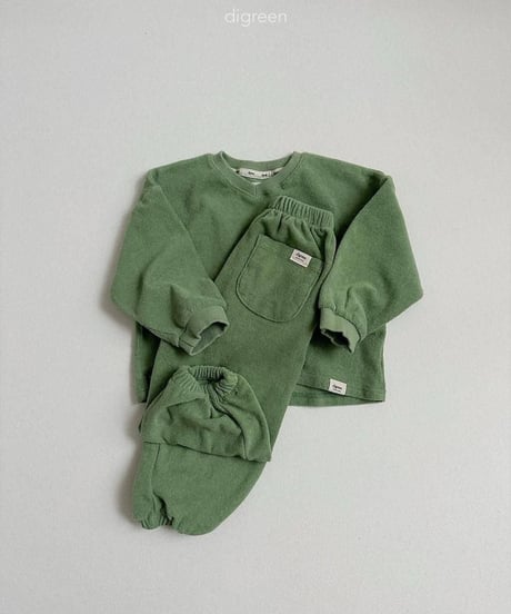 【digreen】Sand Terry Jogger Pants