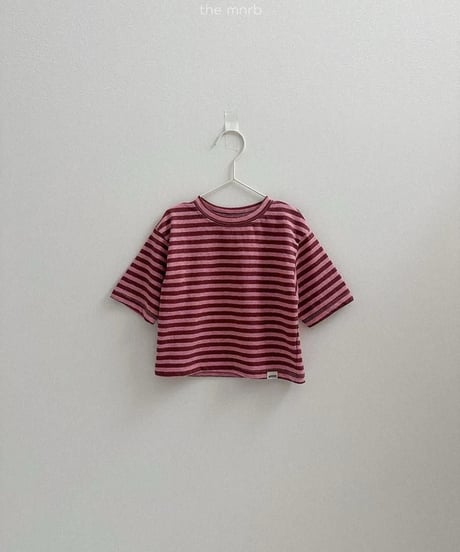 【minirobe】Cozy 3/4-Sleeve Tee