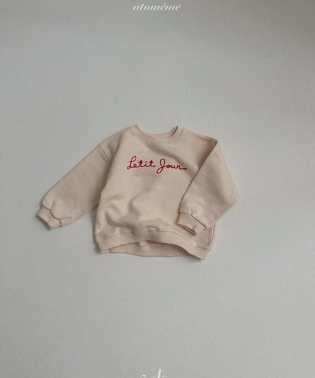 【atomeme】Petit Jour Sweatshirt