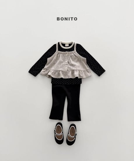 【bonito】Series Ribbed Tee