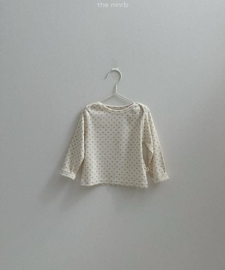 【minirobe】Prom Ribbed Tee