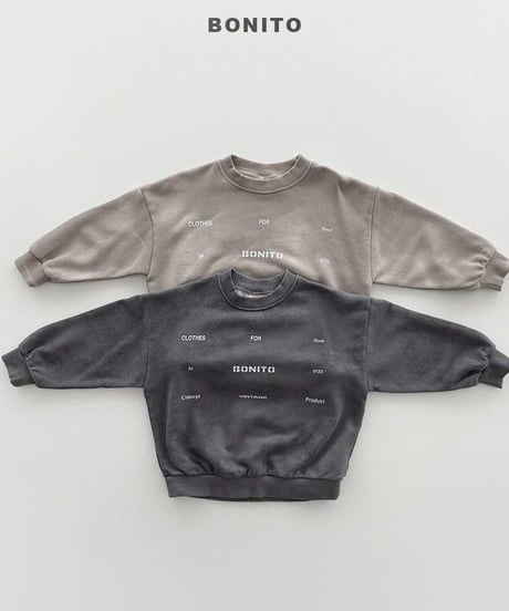 【bonito】Fog Pig Sweatshirt