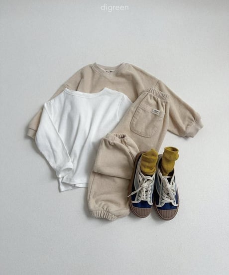 【digreen】Sand Terry Jogger Pants