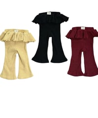 【con】Con-Jjonku Frill Leggings