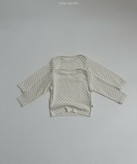 【minirobe】Prom Ribbed Tee