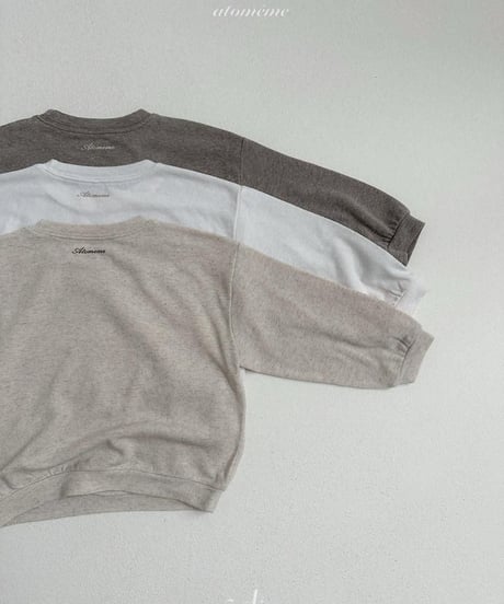【atomeme】Ov Sweatshirt