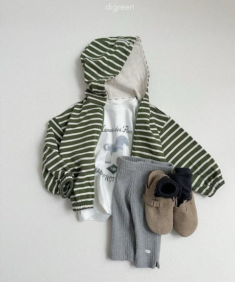 【digreen】Candy Hooded Zip-Up