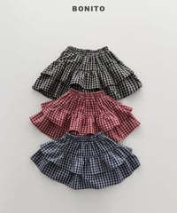 【bonito】Check Cancan Skirt