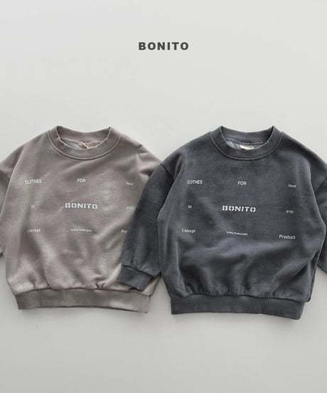 【bonito】Fog Pig Sweatshirt