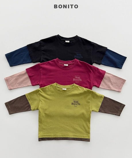 【bonito】Short Sleeve Layered Tee
