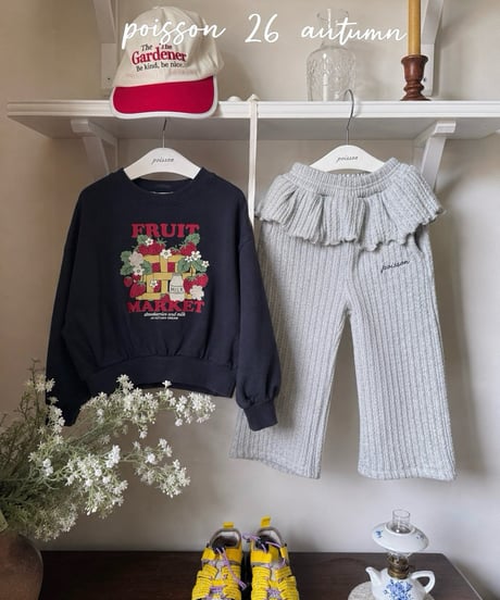 【POISSON】Flea Market Sweatshirt