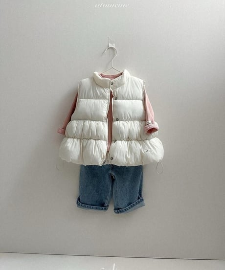 【atomeme】Bubble Padded Vest