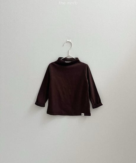 【minirobe】Blossom Half Turtleneck