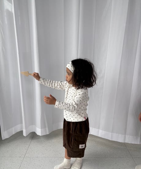 【pepper】coco ball corduroy pants