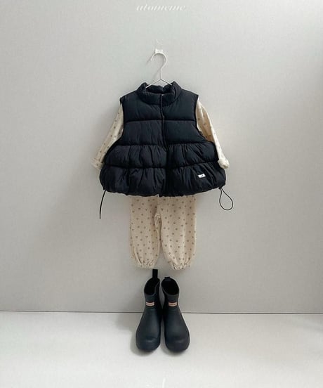 【atomeme】Bubble Padded Vest