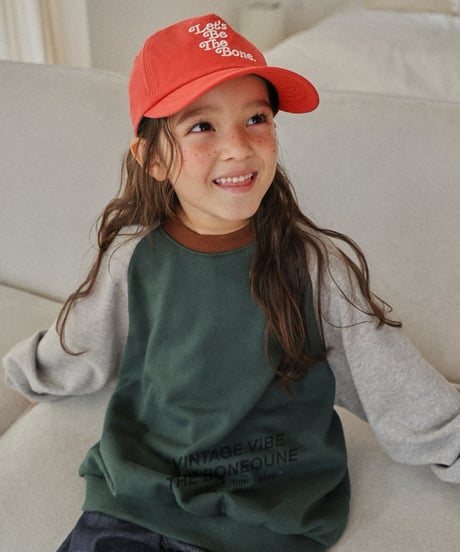 【BONEOUNE】Crayon Raglan Sweatshirt
