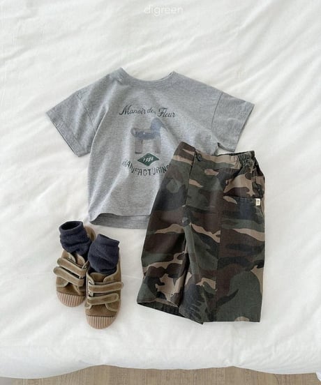 【digreen】Camo Bermuda Shorts