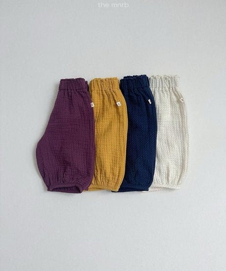 【minirobe】Tongtong 4/5-Length Jogger
